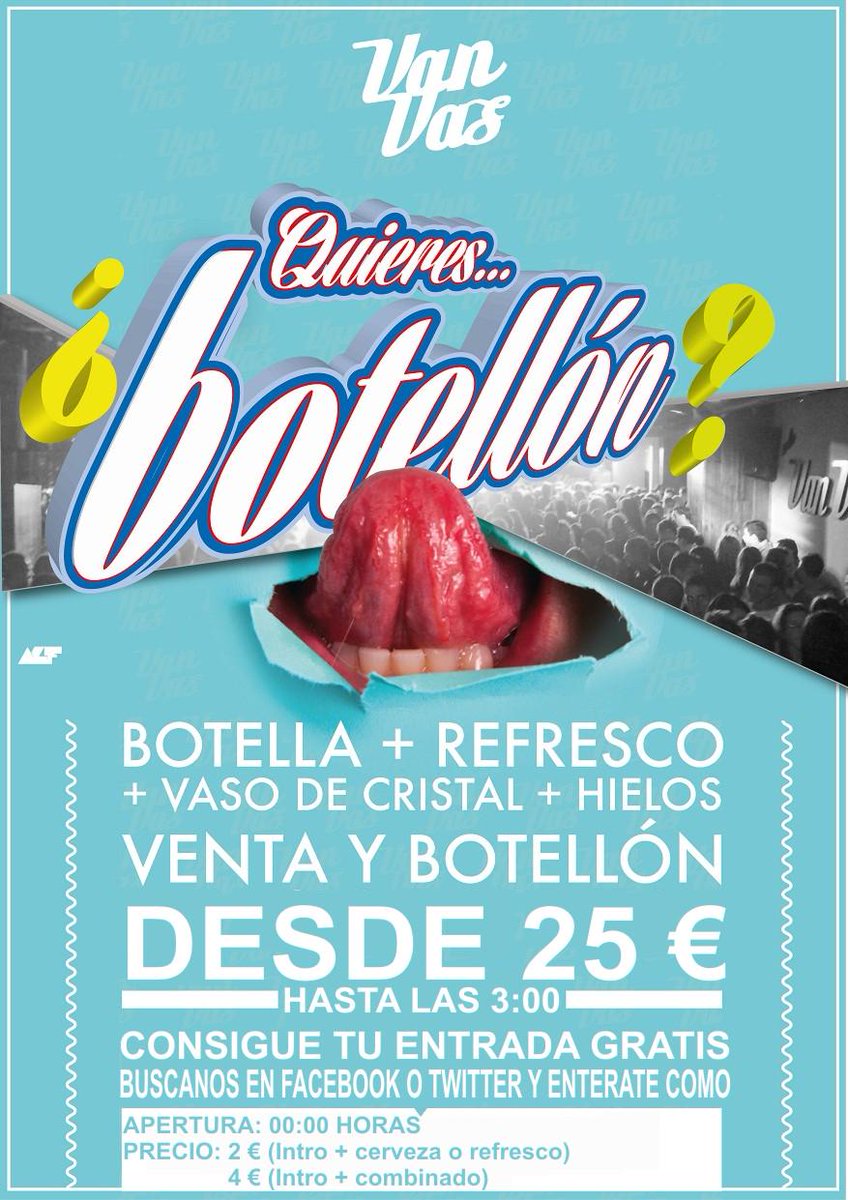 Menta_Blanca's tweet photo. Por cierto! Esta semana ya puedes comprar tu botella en @SalaVanVas. http://t.co/bonofUddBP