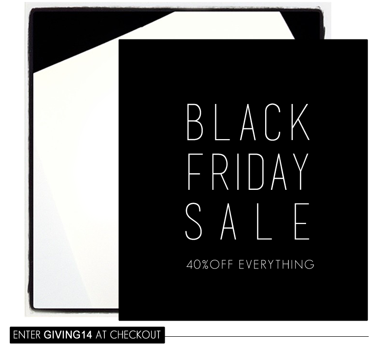 remiandreid's tweet photo. Blacker Than Black - 40% off everything! Enter code: GIVING14 at checkout #remiandreid #blackfriday #sale http://t.co/eBpsph3mJx