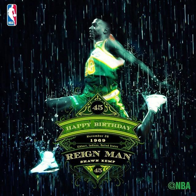 I liked a photo on Join us in wishing SHAWN KEMP a HAPPY 45th BIRTHDAY! by nba 