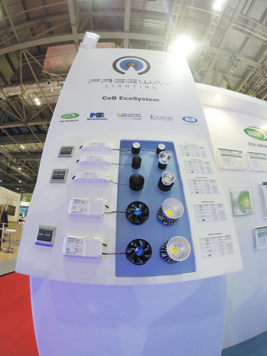 FreewayLighting's tweet image. For those that missed the launch of the @FreewayLighting #LEDEcoSystem here are some pictures of the demos :-)