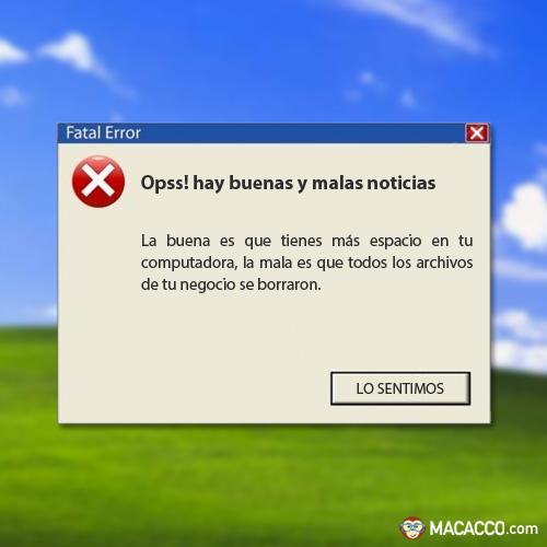 MACACCOdice's tweet photo. No dejes en mano de la suerte la información de tu negocio. Aprovecha http://t.co/NQsSYIlhd3 para ser + eficiente http://t.co/5R7j0OLWMB