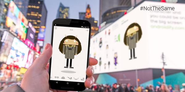 Create your own <a href="/Android/">Android</a> character and you might see it on the big screen in Times Square → androidify.com