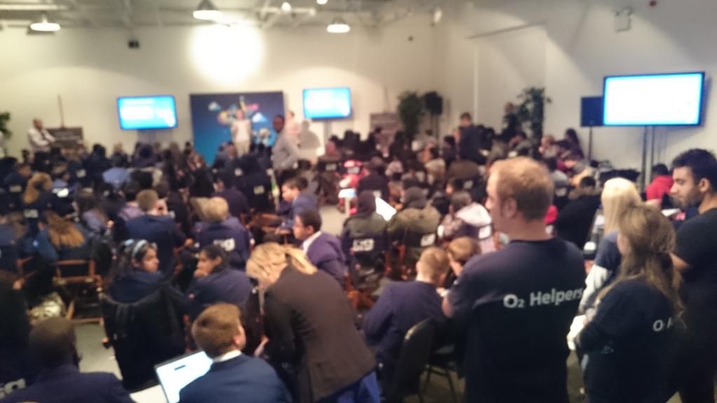 LlewellynSmith8's tweet image. Last #O2ThinkBig session for 2014, went out strong. Who wants more next year? @LordofGwar @benplain @O2UKThinkBig