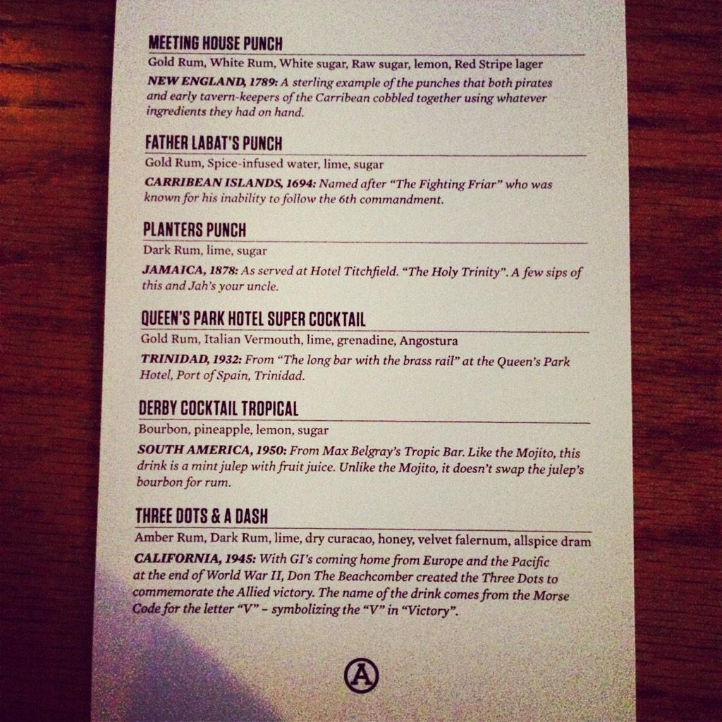 oakandalley's tweet photo. A tiki Thanksgiving. See you tonight!!! http://t.co/ihaknt33qF