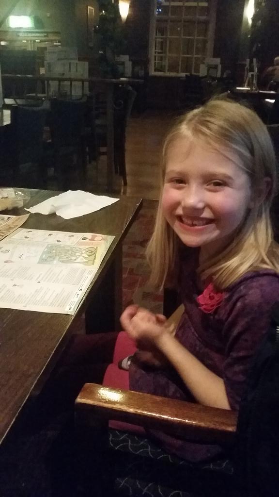 Hot chocolate with my girl. Love her #AllINeed