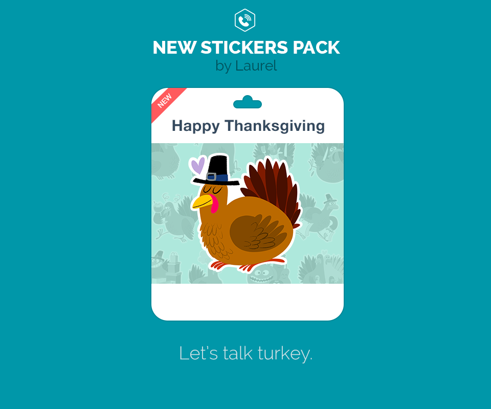 freetone's tweet photo. Happy Thanksgiving guys! #LetsTalkTurkey #Stickers http://t.co/PGyc965bzM http://t.co/ZAZj1FdRLm