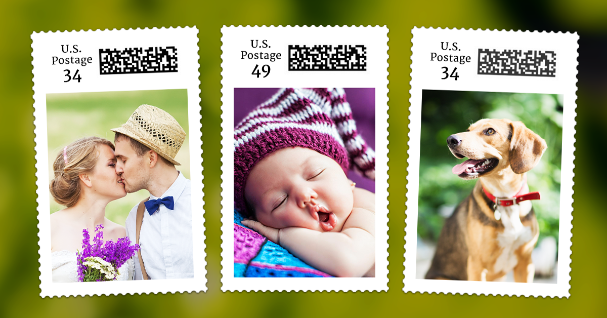 20Stamps's tweet photo. For the loved ones. For special moments. Customize US postage with your photos. Download App http://t.co/mkZgf1KJCY http://t.co/j4k9yXJ8GY