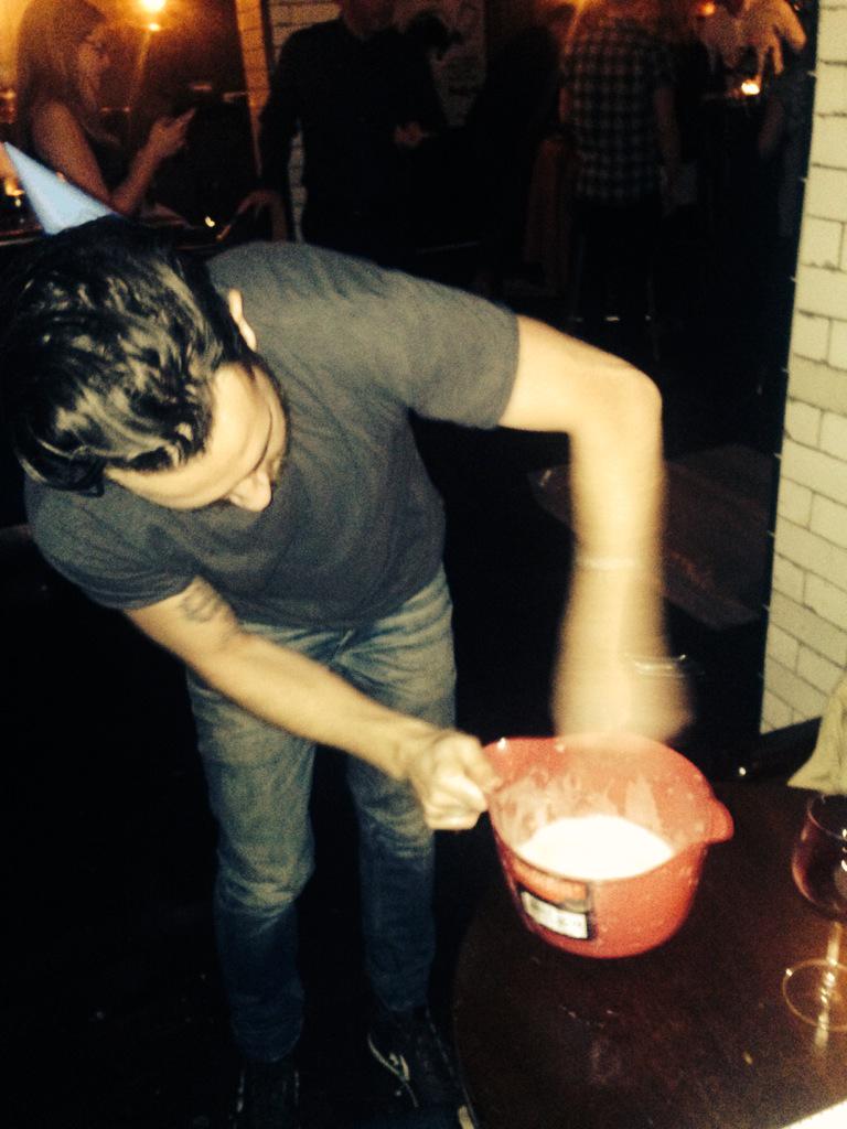 julietfreud's tweet photo. Having fun at #thechop @TomGore5 http://t.co/r9TI2JkCE2