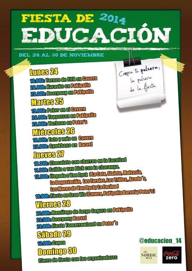InformerUsal's tweet photo. ¡Esta noche a las 23h GYMKHANA en @BarvelSalamanca ! No te lo pierdas ;) @educacion_14 #Fiestaseduacion2014 http://t.co/ZLNYnUSoLL
