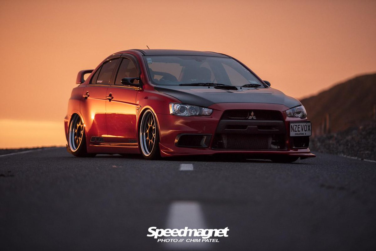 Speedmagnet's tweet photo. Check out our latest feature ‘Evotional’. #Mitsubishi #Evo #AccuAir #Bagged #Stance #Slammed #Speedmagnet #Alpine http://t.co/uk0lKLU0kq