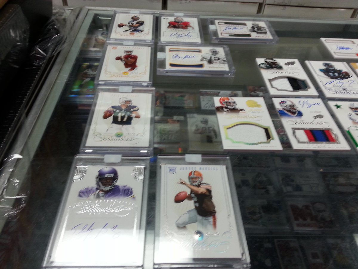 JOHNNY MANZIEL DIAMOND 1/1 pulled from Panini.Brian awesome pull Flawless.#paniniflawless,#panini