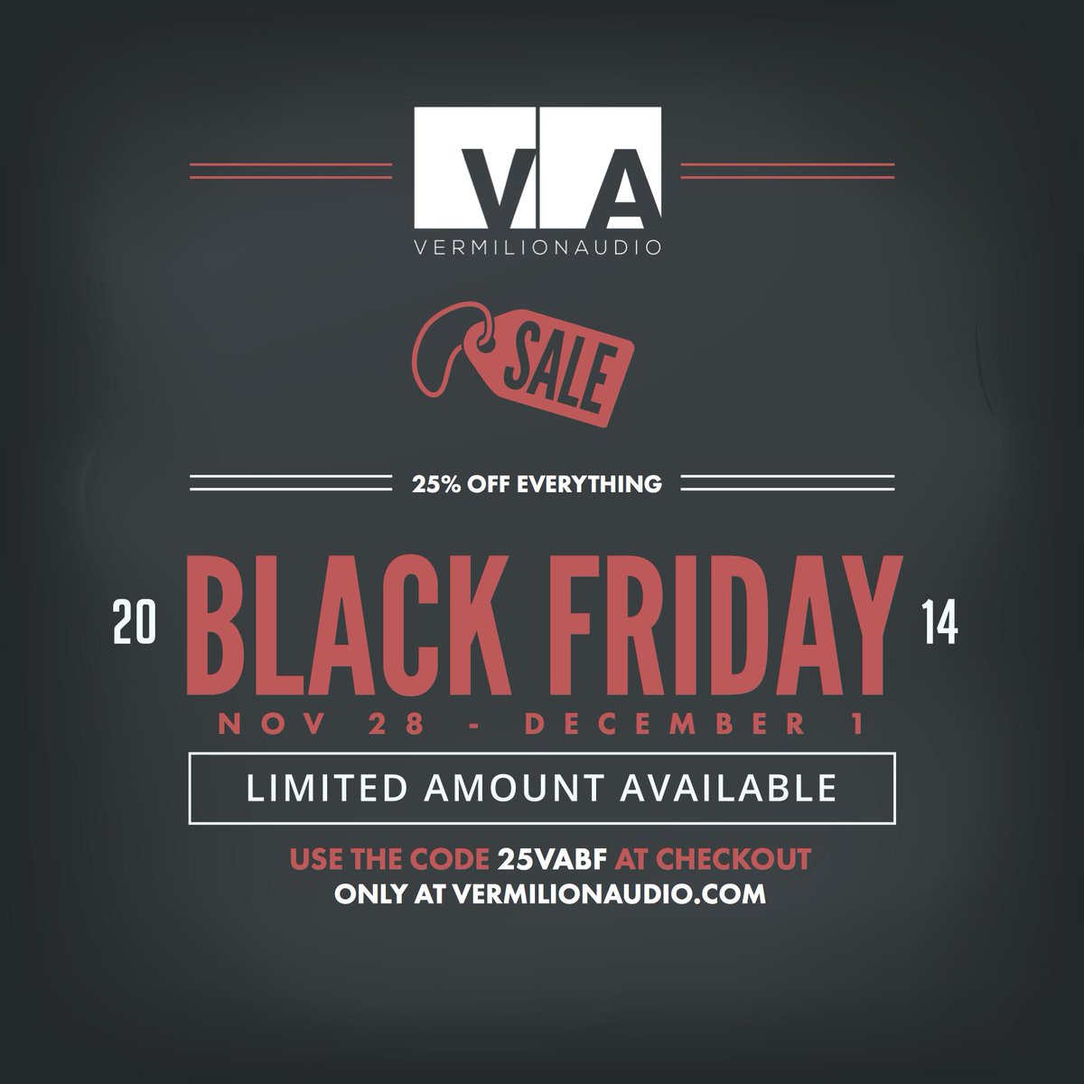 VermilionAudio's tweet photo. Our sale begins Friday at Midnight! Get 25% off ION 8 or ION M2 all weekend. http://t.co/2Cjqisxzi6