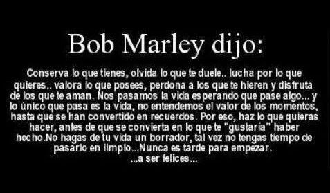 CynthiapituCp's tweet photo. Bob Marley dijo: http://t.co/sY3Us989xx