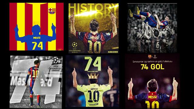 Leo #Messi batió un nuevo récord en la #UCL , y se ha convertido en protagonista en las redes ow.ly/EWosw