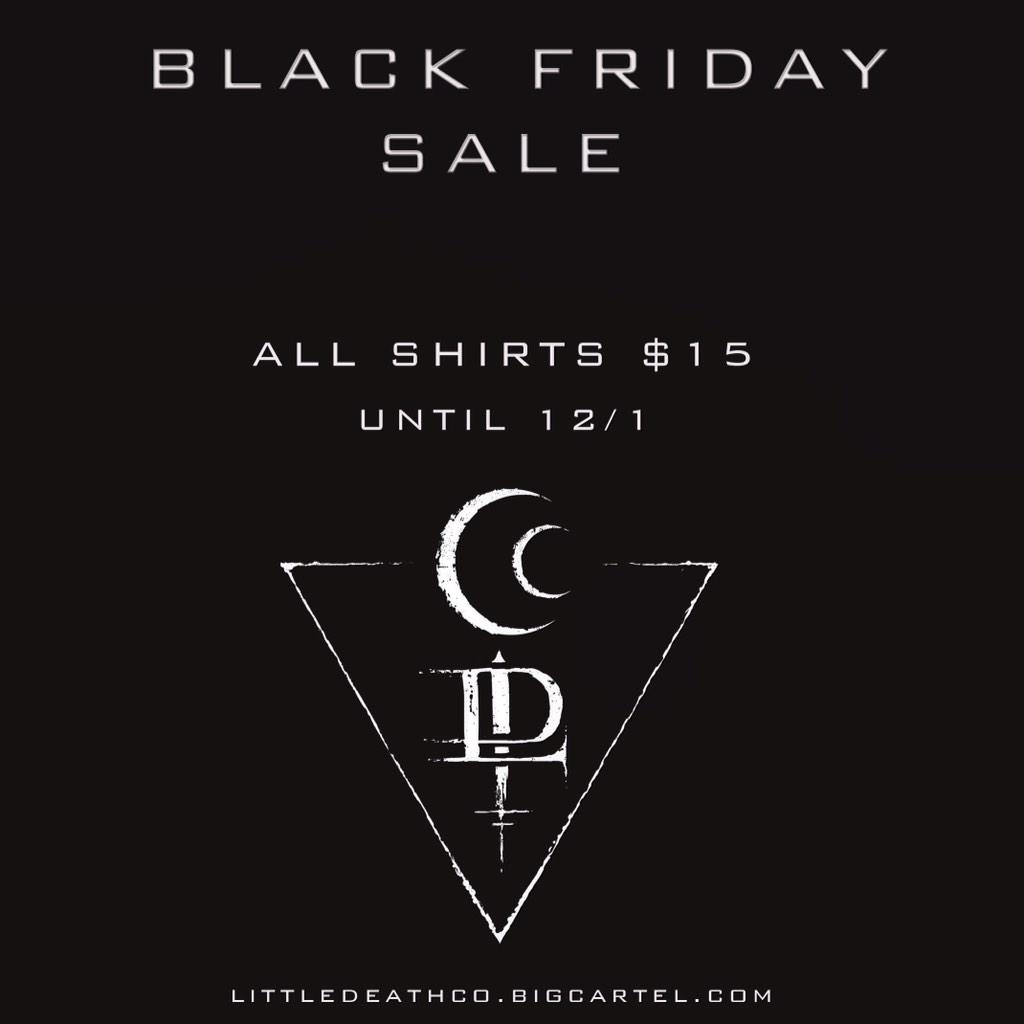LittleDeathUS's tweet photo. Black Friday Sale! http://t.co/dvVJ9JnYaZ http://t.co/ex506m8rPj