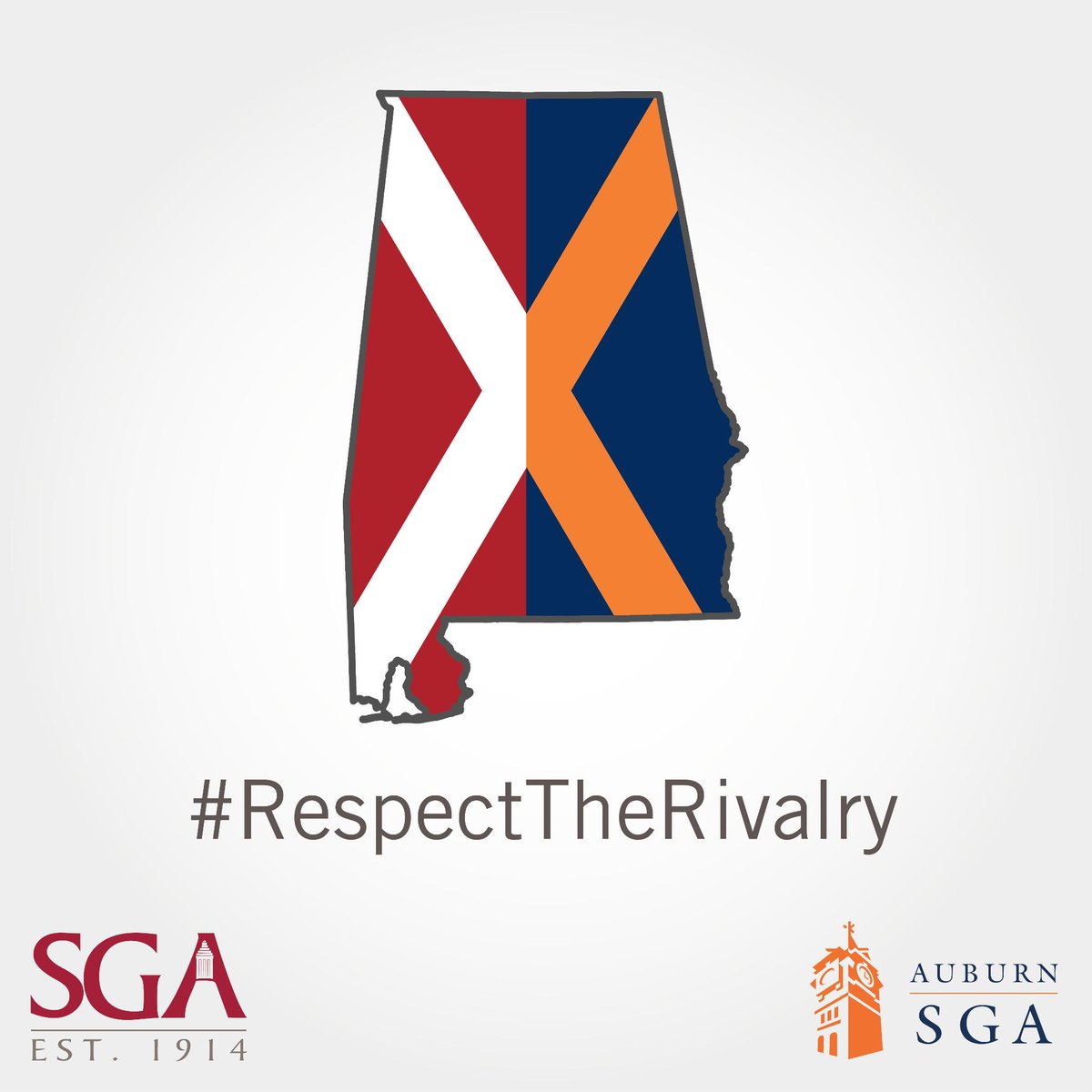 In the spirit of Better Relations Day 2014, we're partnering with <a href="/AuburnSGA/">Auburn SGA</a> to #RespectTheRivalry