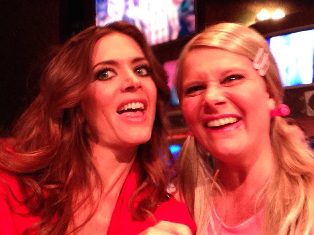 „Bangelijk, eindelijk een selfie met <a href="/tatianakeuh/">Tatiana</a> ! #bestekijkers”