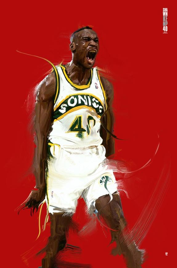 Happy birthday Shawn Kemp. Sélection :  