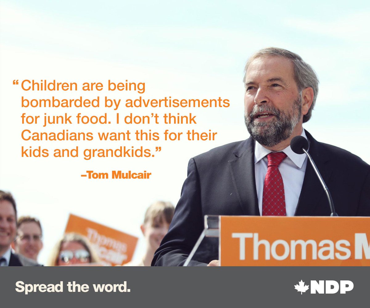 Tom Mulcair tweet media