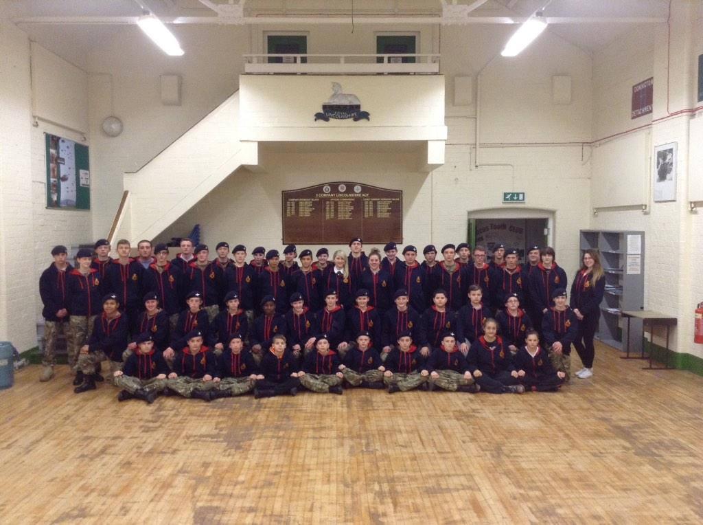 The New Lincs ACF Hoodies arrive at 25 Platoon Boston. Looking good! #LincsACF