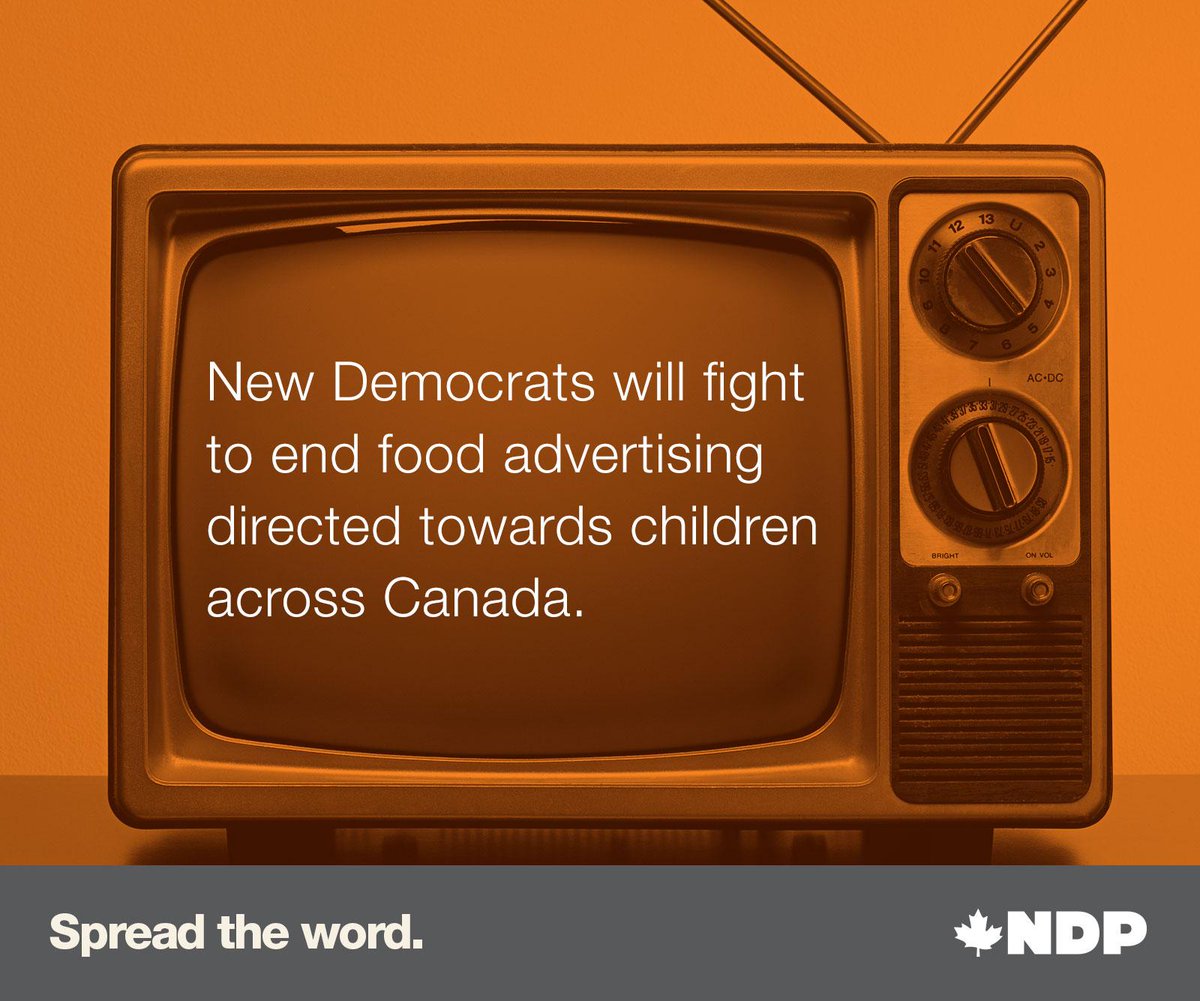 NDP tweet media