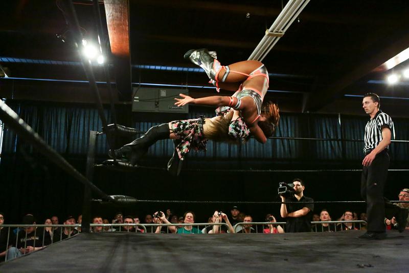SHIMMERwomen's tweet image. Yumi Ohka @ohkayumi superplexes Athena @wg06athena - Own SHIMMER 63 on DVD at SHIMMERwrestling.com #prowrestling