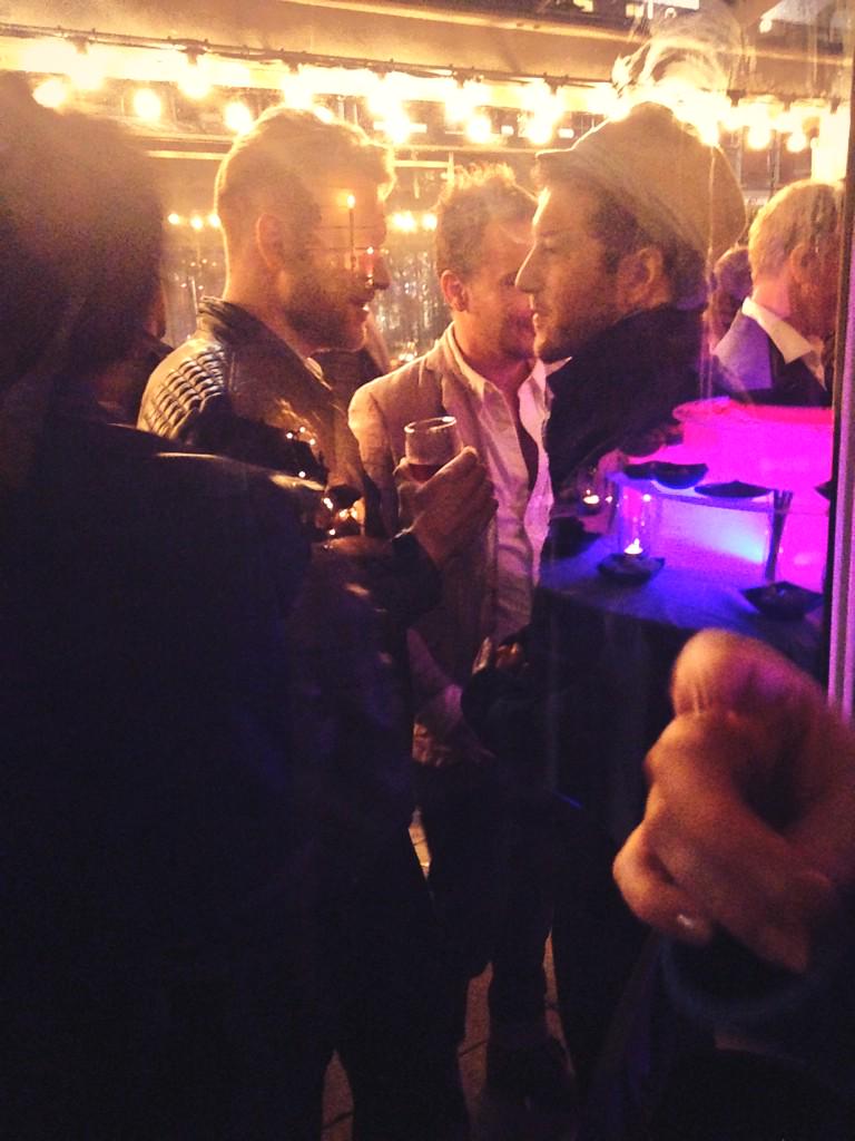 SarahRHarrison's tweet photo. @alice_rob_ and I loved #ScandiBird. Evidently not as much as an enthralled looking Matt Cardle. http://t.co/dzQ41nIYTb