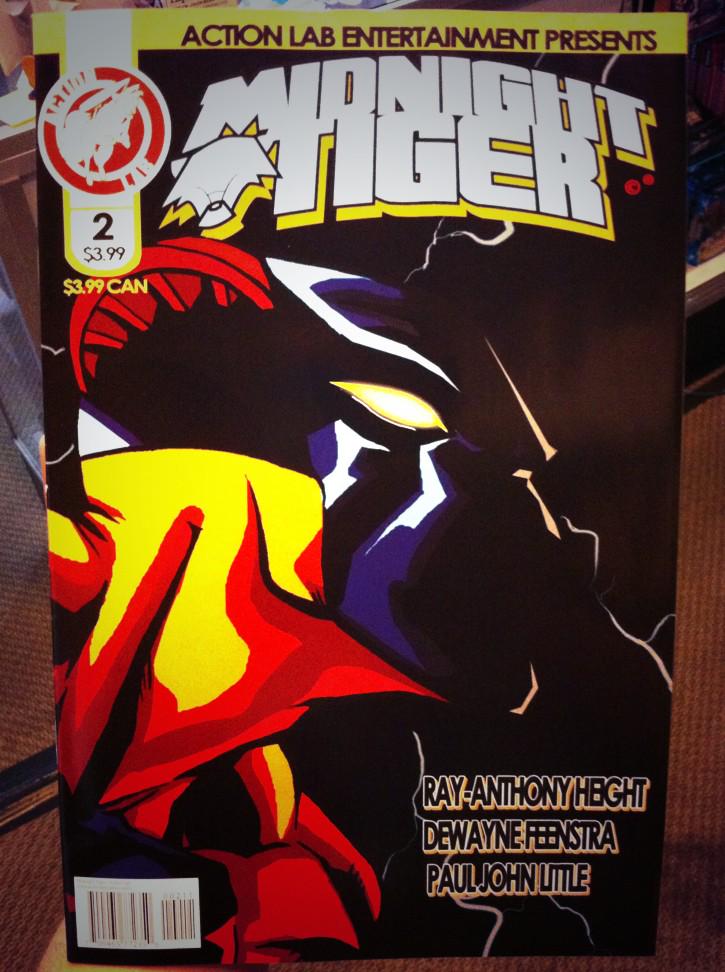 ActionLab's tweet photo. #MidnightTiger issue 2! Out now! #actionlabentertainment #awesome #RayAnthonyHeight @RAHeight @ActionLabDanger 😎👍👍 http://t.co/TjAbU0ReiD