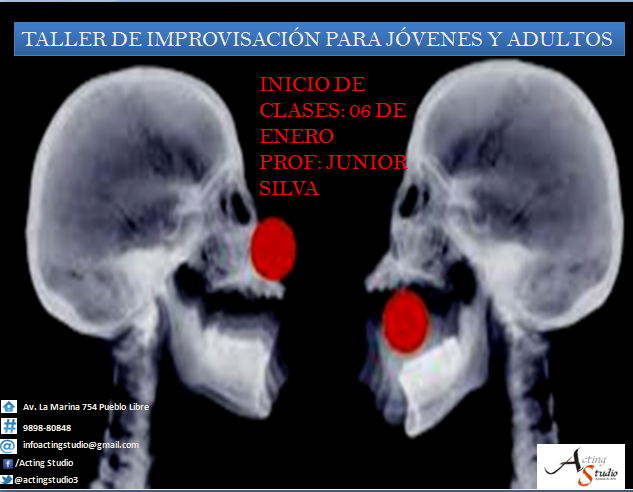 actingstudio3's tweet photo. Taller de Improvisación
(martes y jueves de 8pm a 10pm)
Cupos Limitados
@junior_silva_r http://t.co/mzGVXj3I3Z