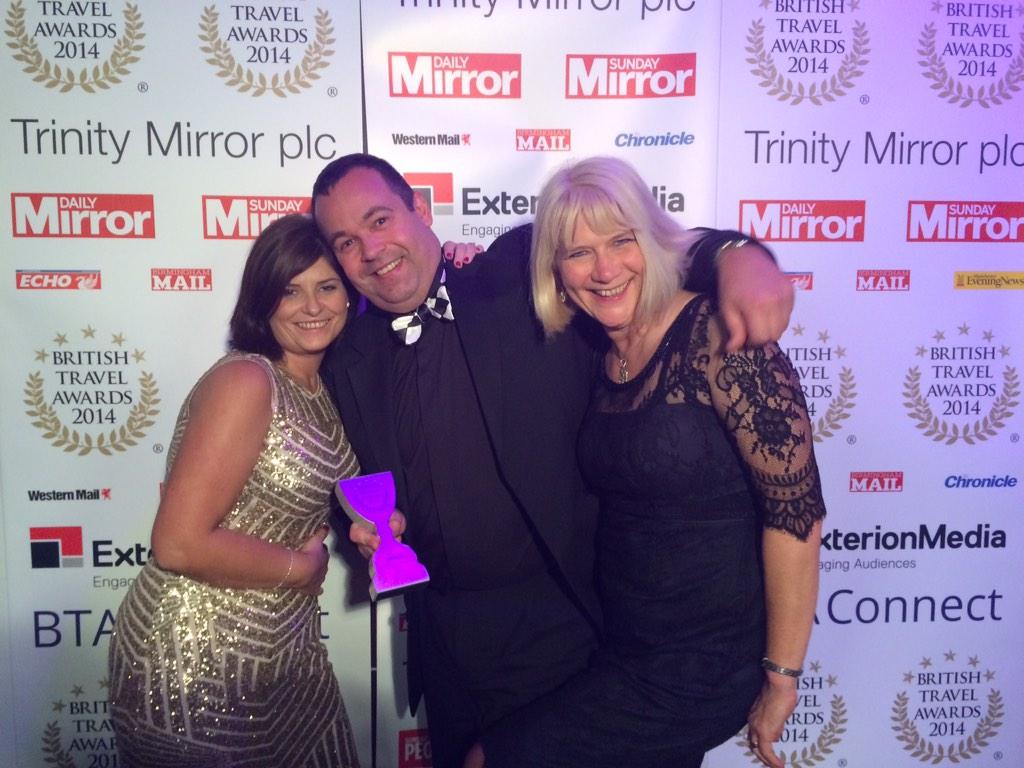The Best UK Holiday Parks winners are @haven Congratulations! #BTA14