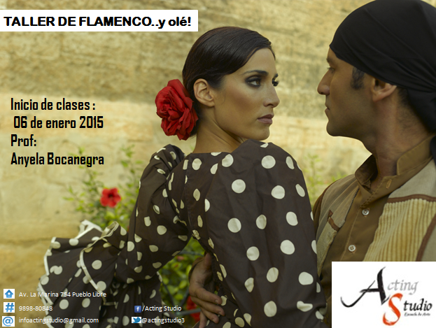 actingstudio3's tweet photo. Taller de Flamenco
(martes y jueves de 6pm a 8pm)
Cupos Limitados http://t.co/ukNUyVxWuk