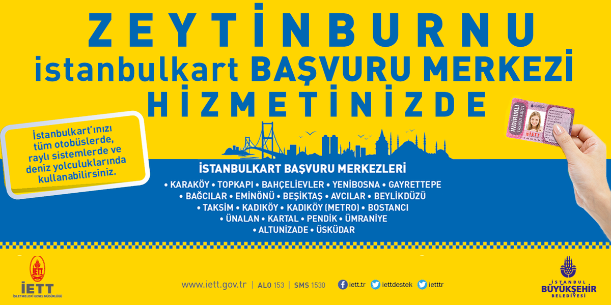 iett on twitter zeytinburnu istanbulkart basvuru merkezimiz acildi http t co elh2yryk2g twitter