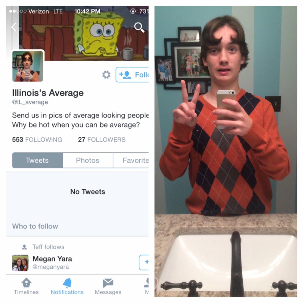 brian_carroll36's tweet image. My mom always told me I could be anything I wanted to be, I chose to be average @il_average :(