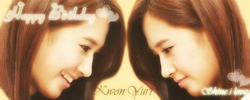 Happy Birthday KWON YURI 14.12.05 