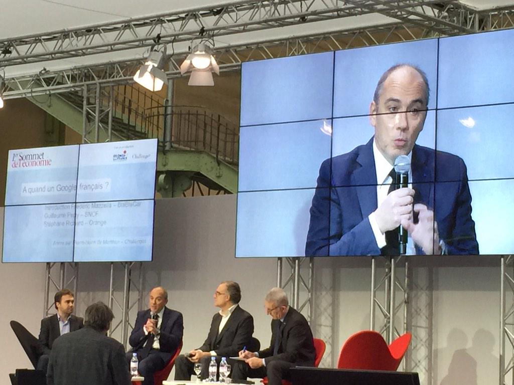 bretones's tweet photo. "La France peut prendre des positions fortes sur l'#IoT IdO ainsi que sur le #mobilebanking" @srichard #OsonslaFrance http://t.co/joWSzDVa0B