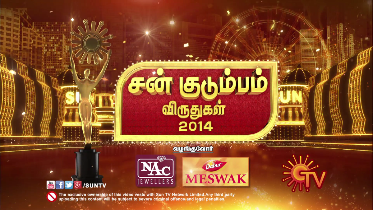 SunTV's tweet photo. Here is the Most Awaited #SunKudumbamVirudugal Part-1 Video Link: http://t.co/GIfNBzoQ3y  watch it and Enjoy.... http://t.co/X59nTdMXuW