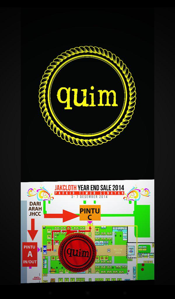 QuimIndonesia's tweet photo. Bro sis! #selamatsore, kita hadir di jakcloth year end sale YELLOW Area both no.45, mampir mampir sini... :D http://t.co/IXfbiv07OQ