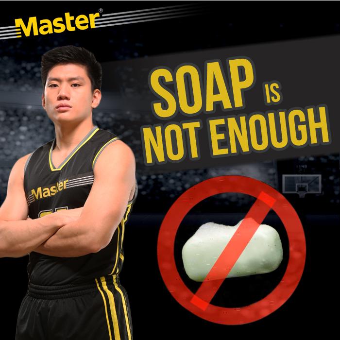MasterPH's tweet photo. Master can do what soap can't. It has the proper ingredients that can beat oil and pimples! #MasterGameFace http://t.co/hypWO0JLzV