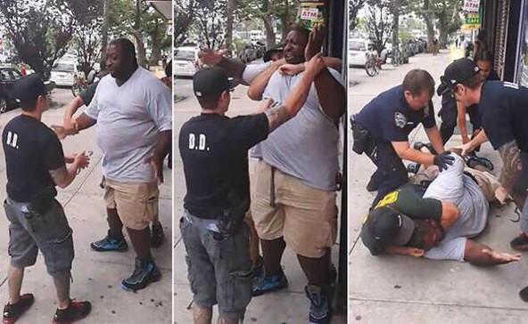 Bipartisanism's tweet photo. Guess a video of a cop choking a man to death isn't enough evidence to prove a cop choked a man to death. #EricGarner http://t.co/6FqBV9dcEb