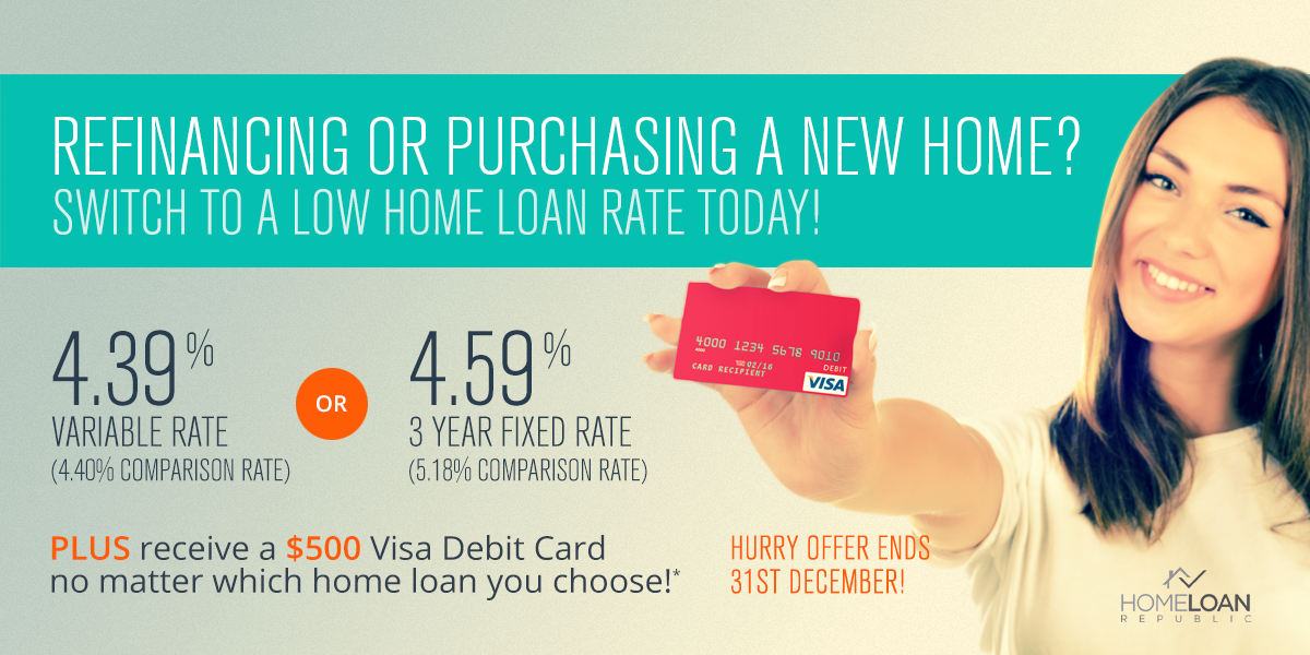 HomeLoanRep's tweet photo. Two great interest rates: Variable @ 4.39% OR Fixed for 3 years @ 4.59%. Full details: http://t.co/khChN64rGk http://t.co/kCRZKC1YWY