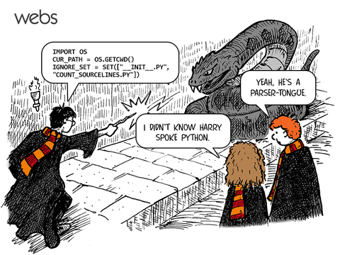 MSPIndonesia's tweet image. Sore, :)
Harry Potter + Python = Parser-Tongue #HarryPotter #devproblem
