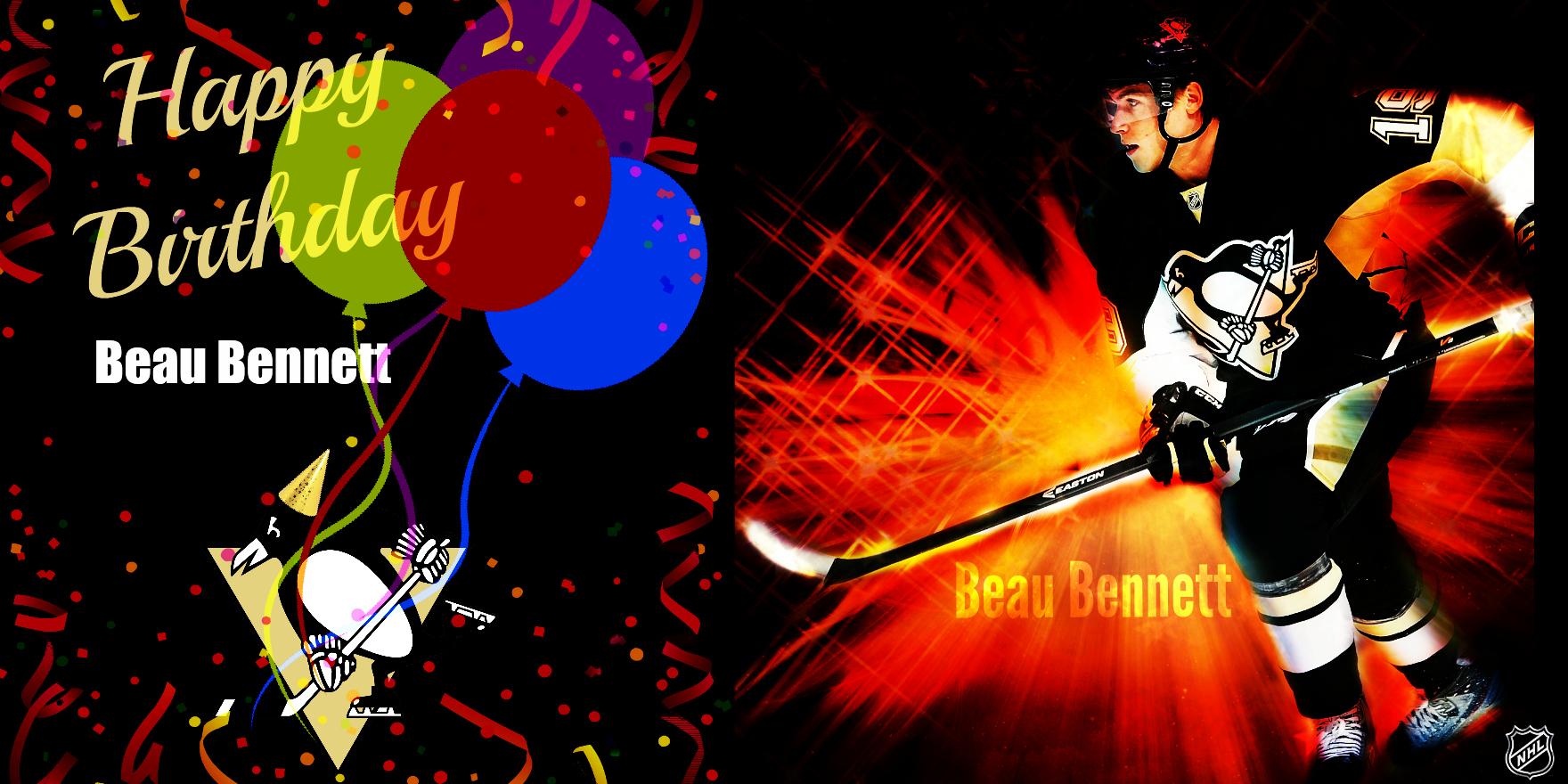 Wishing Penguins Beau Bennett a Happy 23rd BDay! We wish you a Speedy Recovery & Very Happy year to come! 