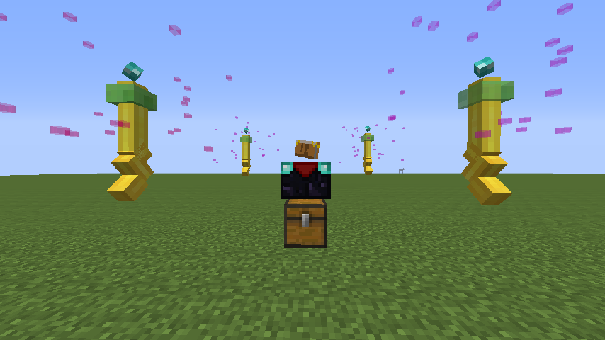 DocRedstone's tweet image. Finally got a chance to work on project AM again. Ignore the chest and enchantment table. @opaque_mango