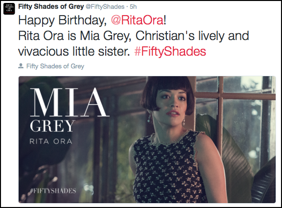 Happy Birthday Rita Ora!  
