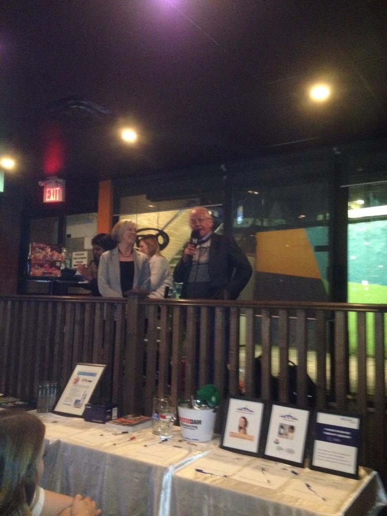 LOL4charity's tweet photo. Thanks Doug and Vicki for speaking on behalf of @kids_now http://t.co/zlwXBOlRdk