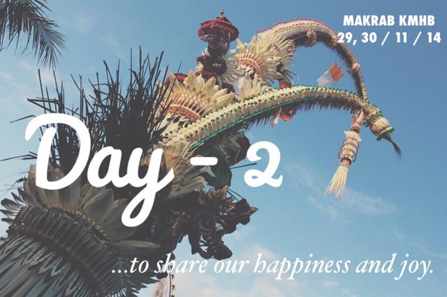 Good morning people! H-2 makrab KMHB loh! Udah pada ngosongin jadwal kan? Ditunggu kehadirannya! 😊😊