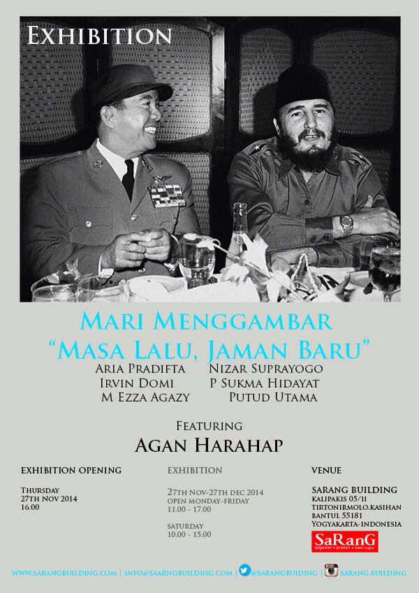 Nganu.. Kebetulan jam 4 nanti ada pembukaan pameran workshop..