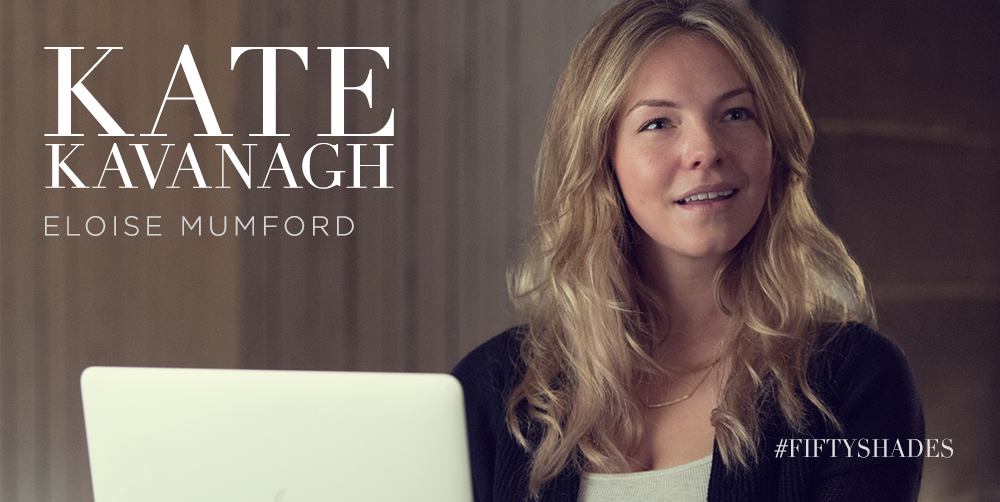 FiftyShades's tweet photo. Where would Ana be without her BFF? 
@eloise_mumford is Kate Kavanagh. #FiftyShades http://t.co/TeaYpzIrot