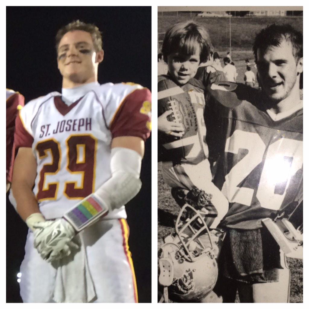 HighCountryVT's tweet image. Thanksgiving day MVPs #2014 #1984 #likefatherlikeson #stjoes #newera @Lars_Pedersen29