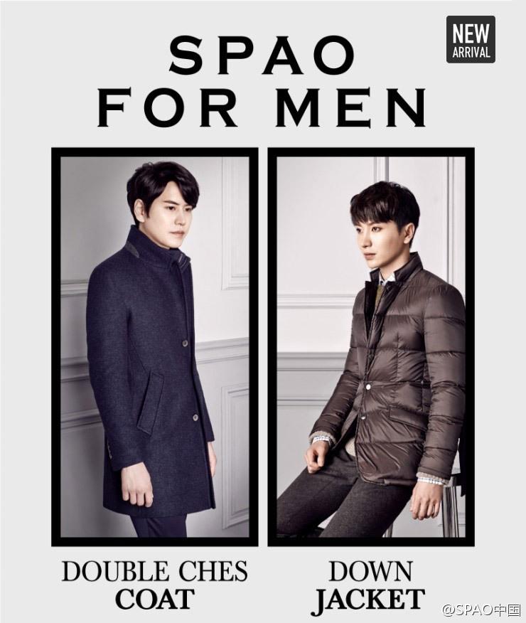 suju_thailand's tweet photo. SPAO's Weibo update: SPAO 2014 F/W NEW ARRIVAL http://t.co/QGn7vXtCt2